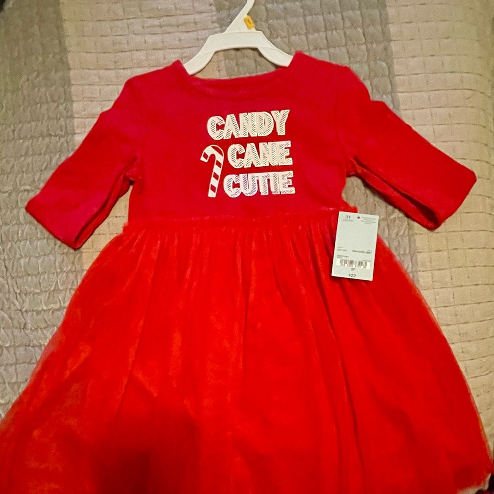 Red Candy Cane Cute Dress